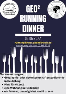 Running Dinner Flyer 2022
